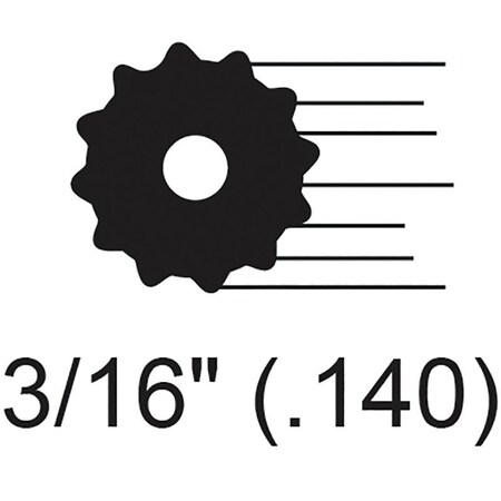 Strybuc .187 GRAY VINYL HOLLOW 66-16